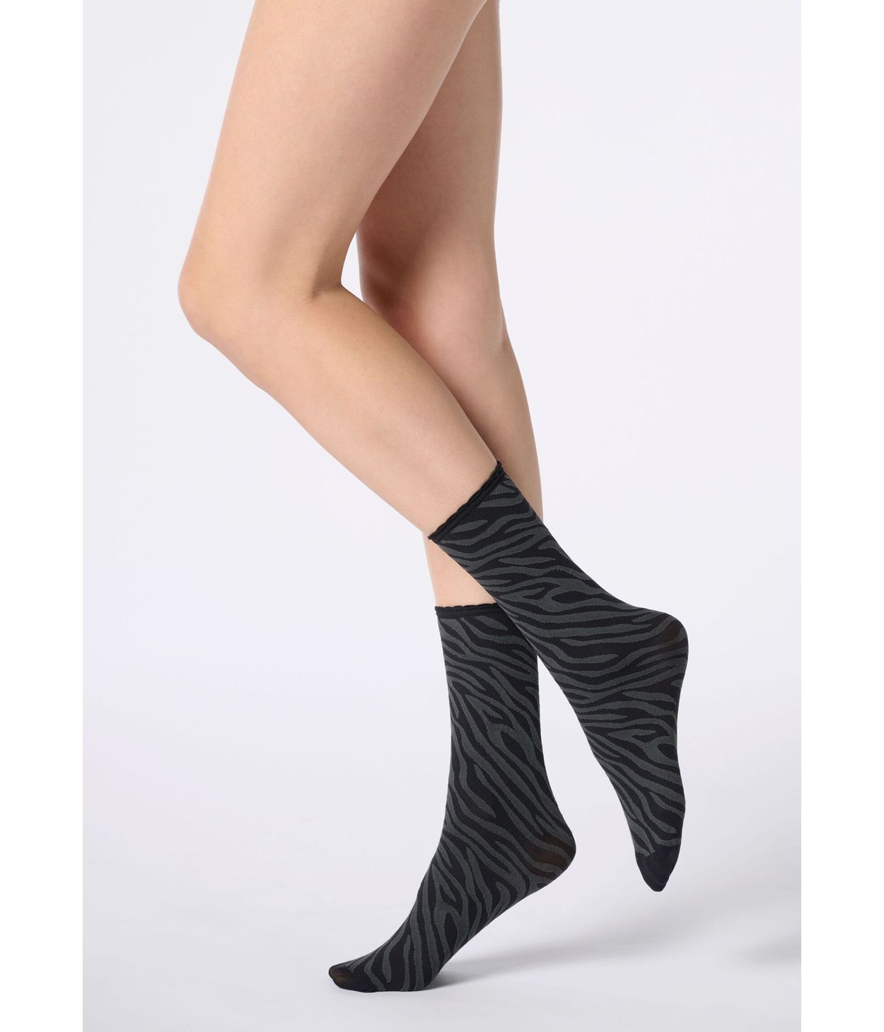Oroblu Savage Socks Black/grey  OS