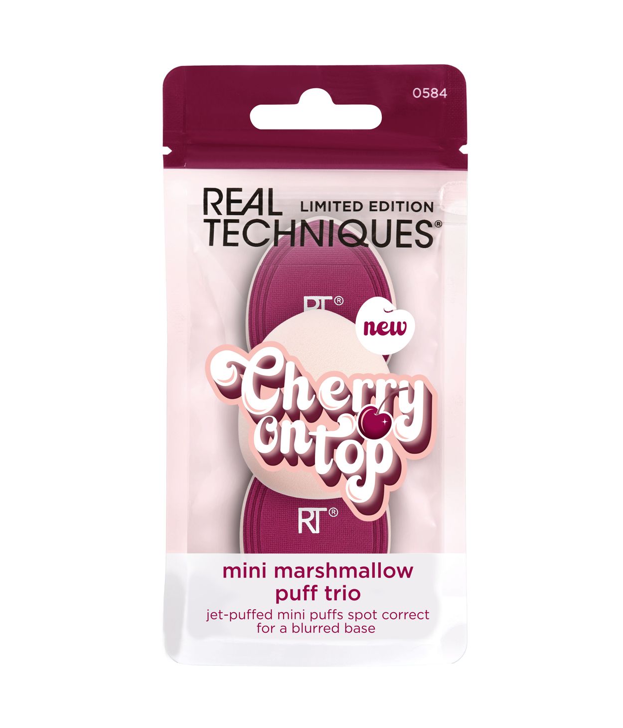 REAL TECHNIQUES CherryOnTop Mini Marshmallow Puff