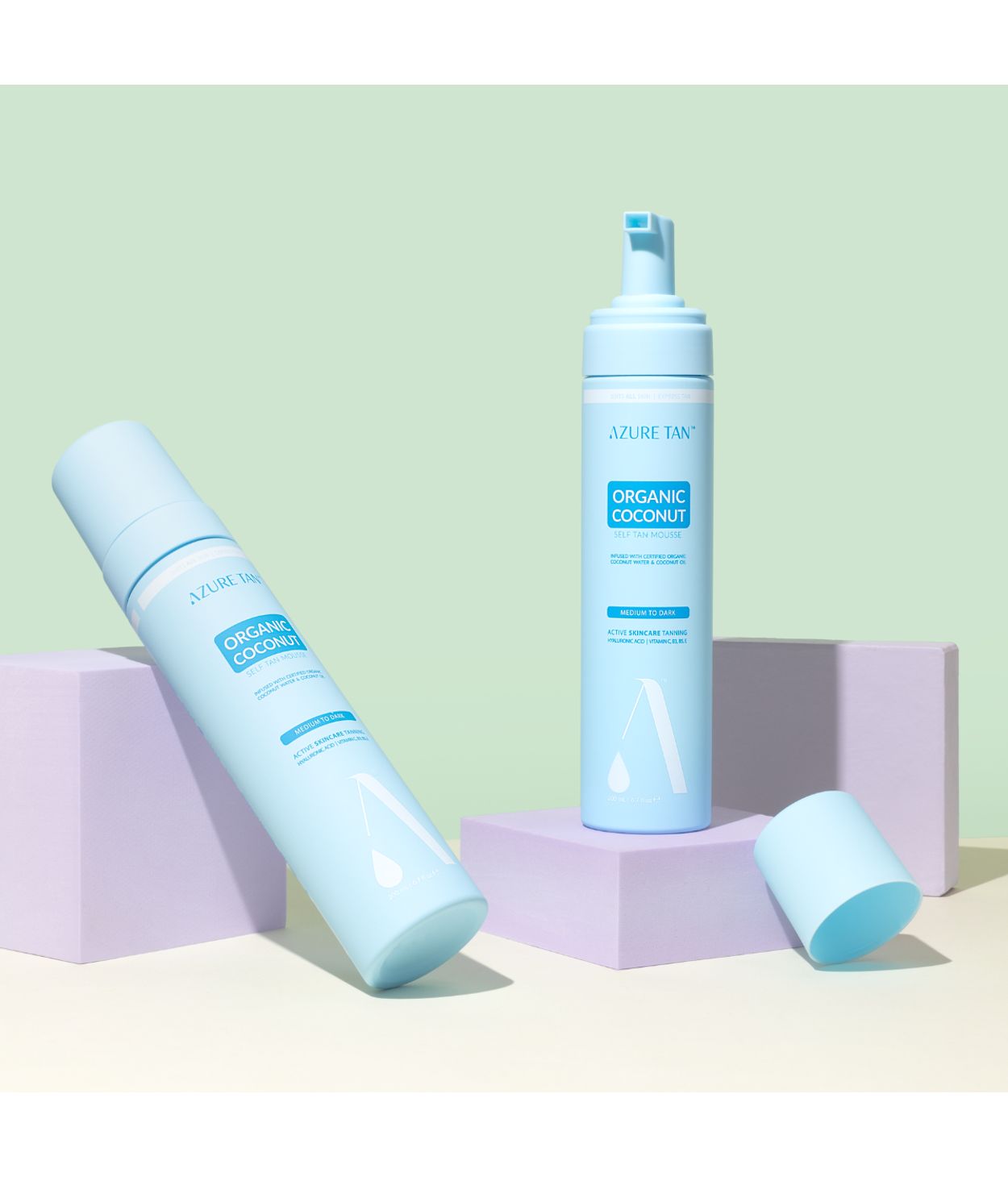 AZURE Self Tan Mousse Coconut 200ml