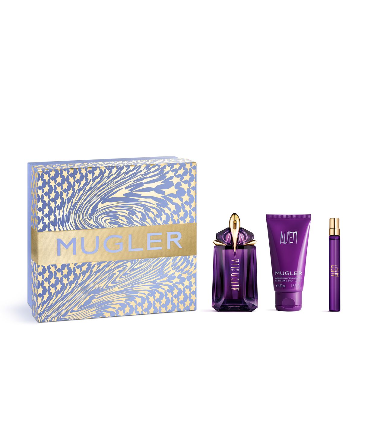 MUGLER Alien edp 60ml+10ml+Body Lotion 50ml