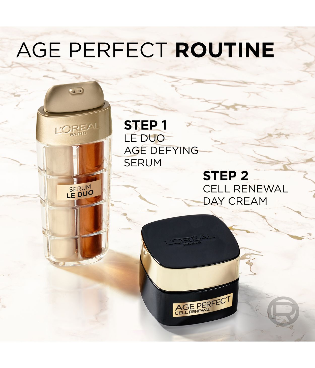 L'ORÉAL Age perfect Le Duo Cell ren Serum 30ml