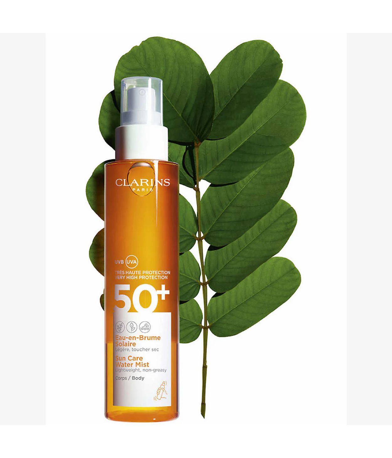 CLARINS Sun Body Water SPF50 150ml