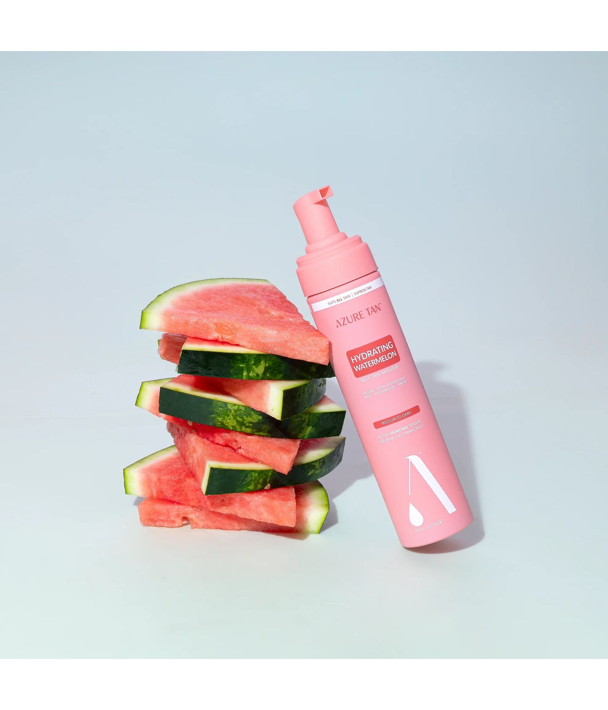 AZURE Tan Self Tan Mousse Hydrating Watermelon 200