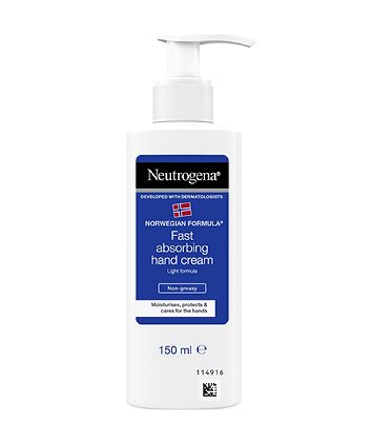Neutrogena Fast Absorbing Handcream 150ml