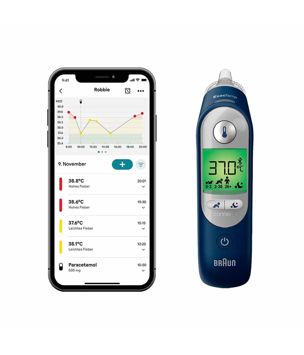 BRAUN Thermascan 7+ Connect