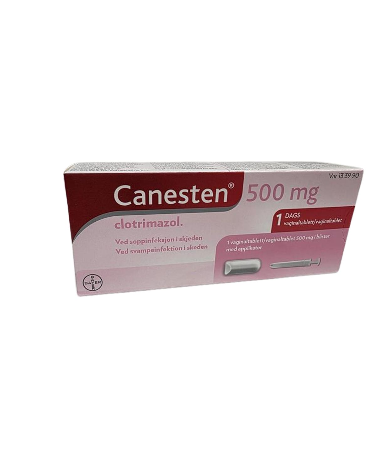 Canesten, legtafla 500 mg 1 stk
