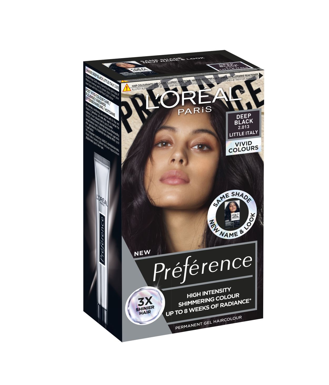 L'ORÉAL Preference Vivids 2.013 Deep Black