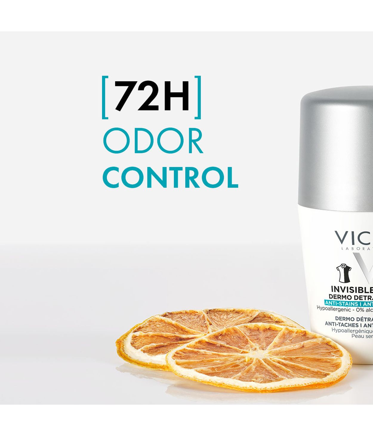 VICHY Invisible 72H Anti-Stain Roll-On 50ml
