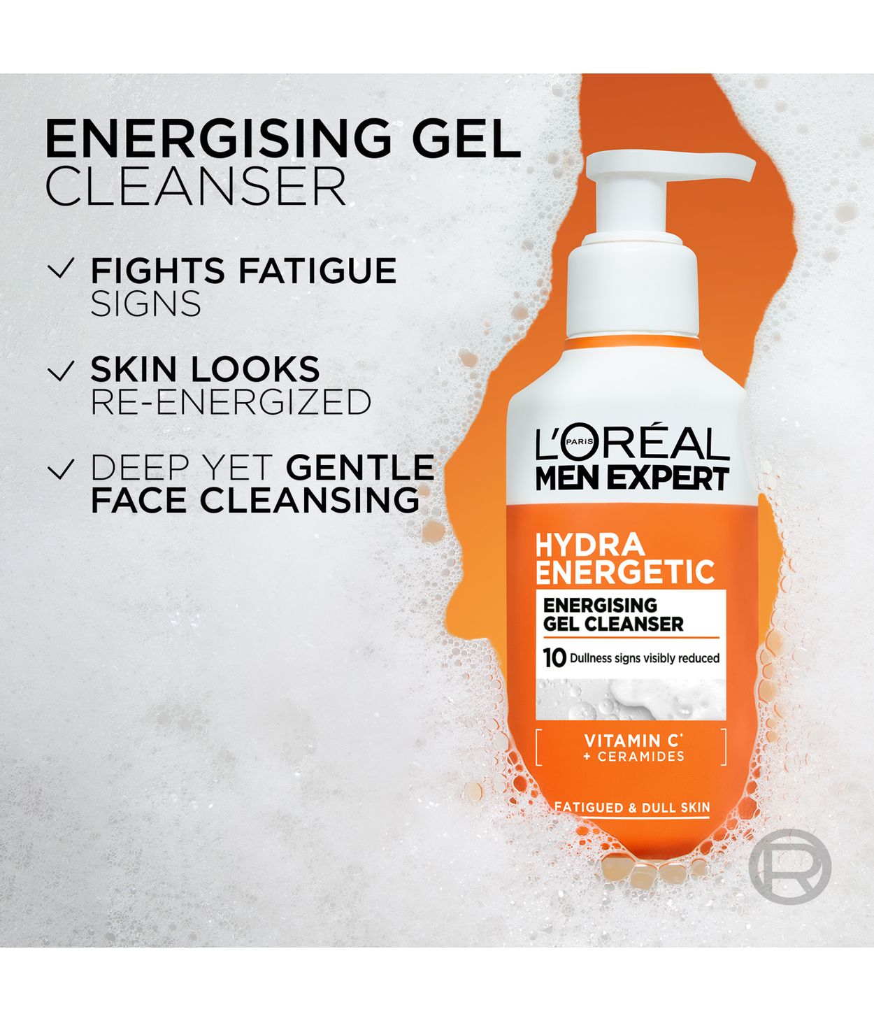 L'ORÉAL Men Hydra Energy Gel Cleanser 260ml