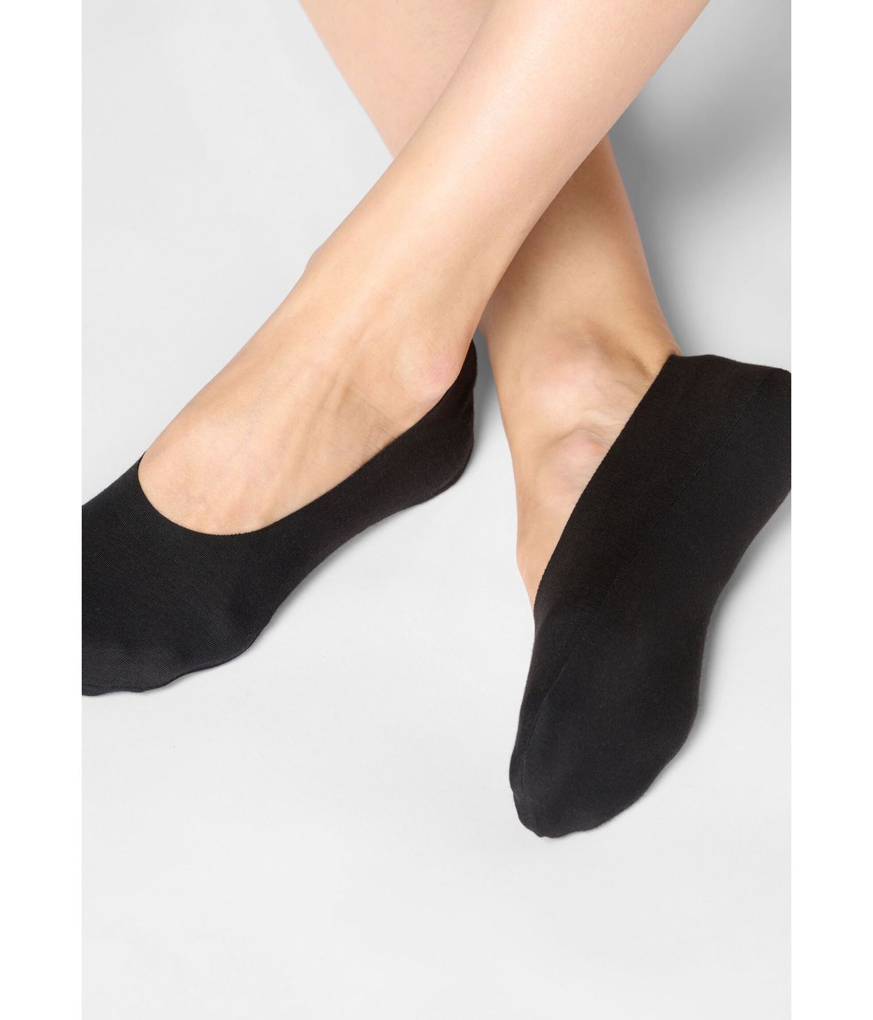 Oroblu Sottopiede Solange cotton 2P Black