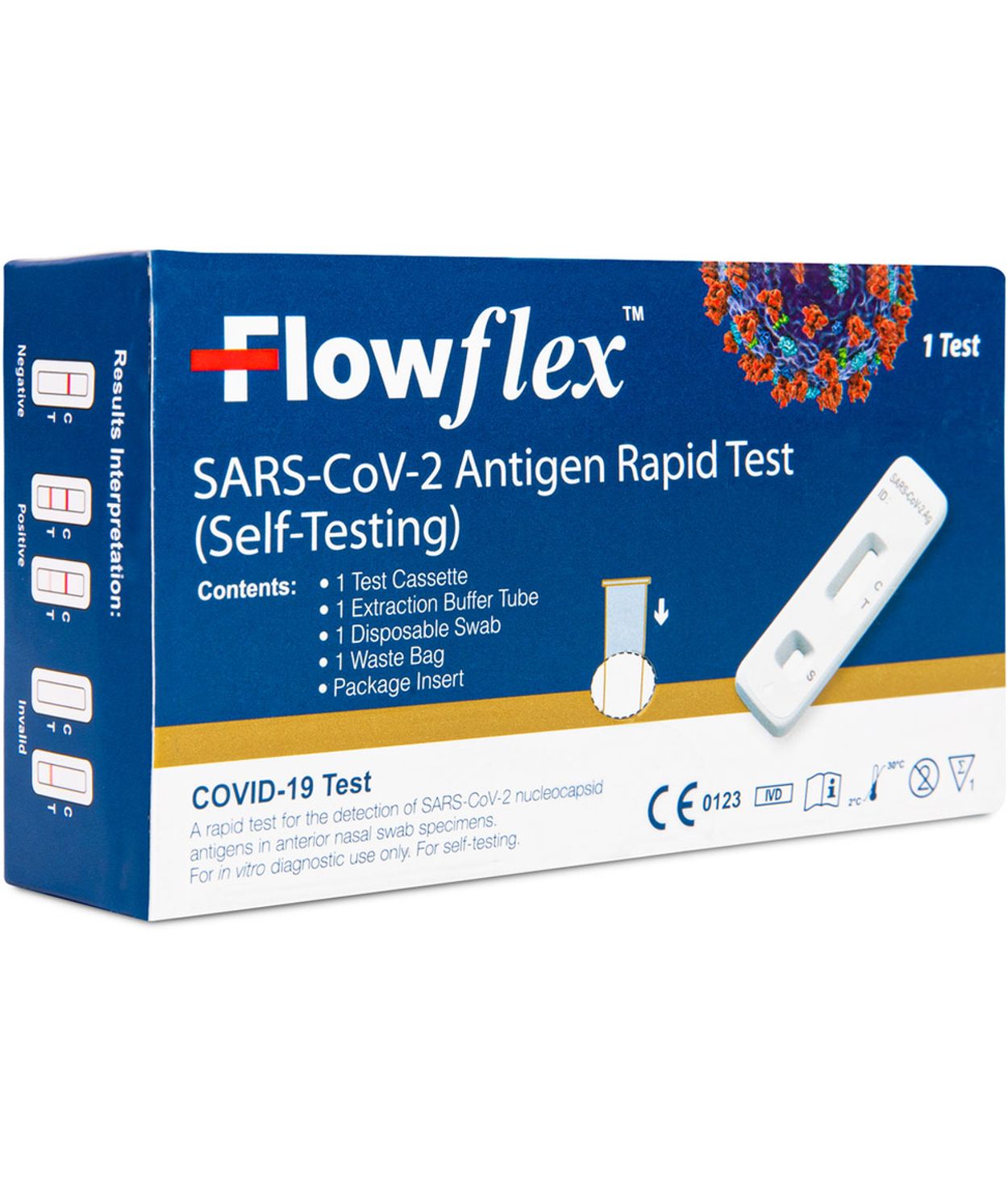 Covid 19 Antigen Sjálfspróf 1stk