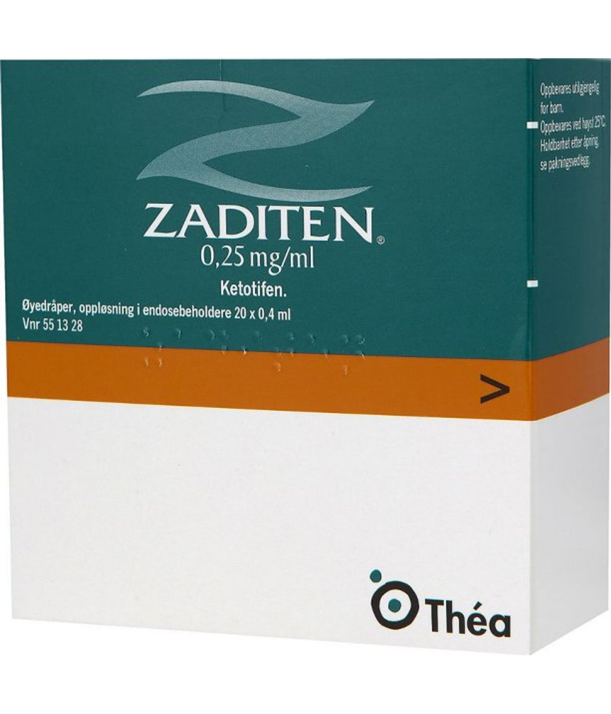 Zaditen augndr 0,25 mg/ml 8 ml