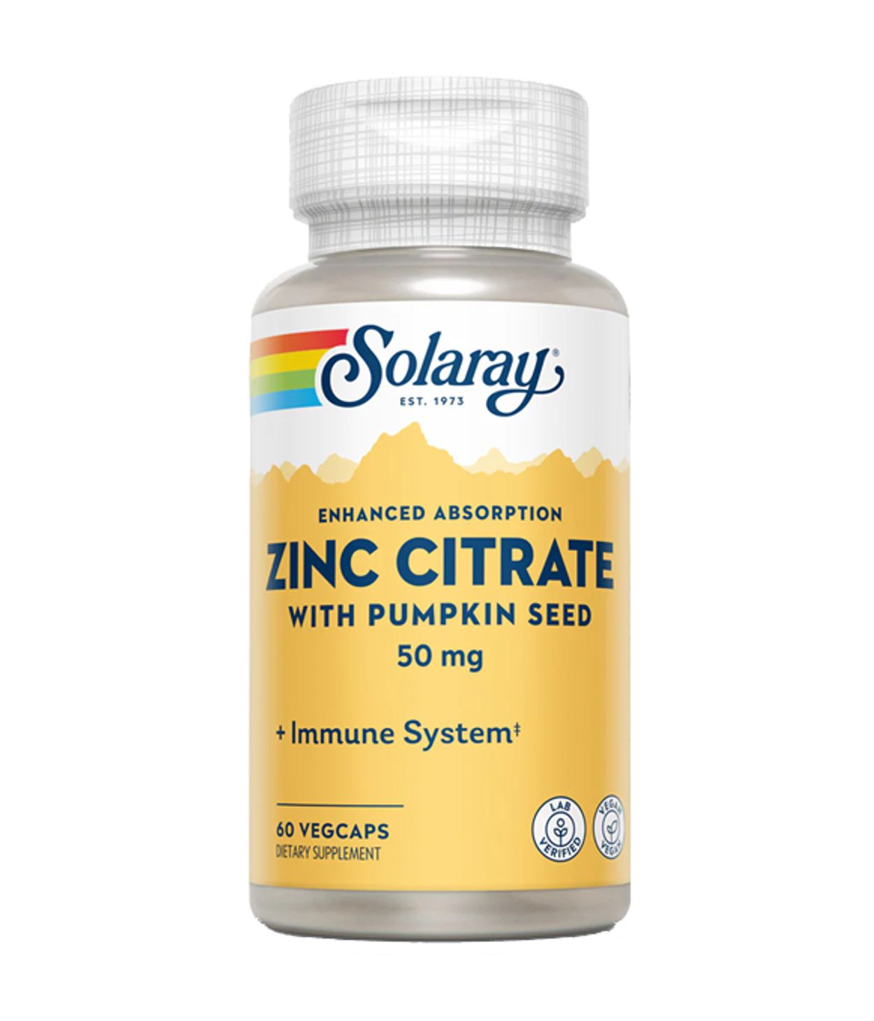 SOLARAY Bio Citrate Zinc 60stk