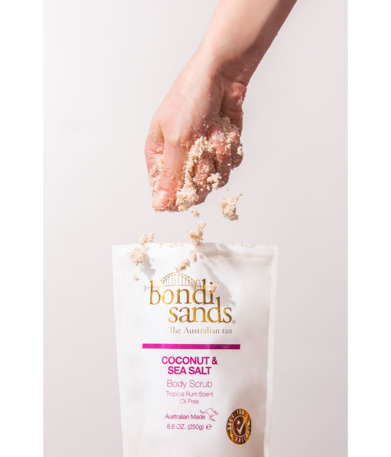 Bondi Sands Body Scrub Tropical Rum&Sea Salt 250gr