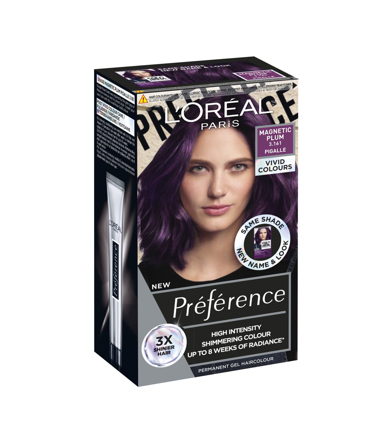 L'ORÉAL Preference Vivids 3.161 Magnetic Plum