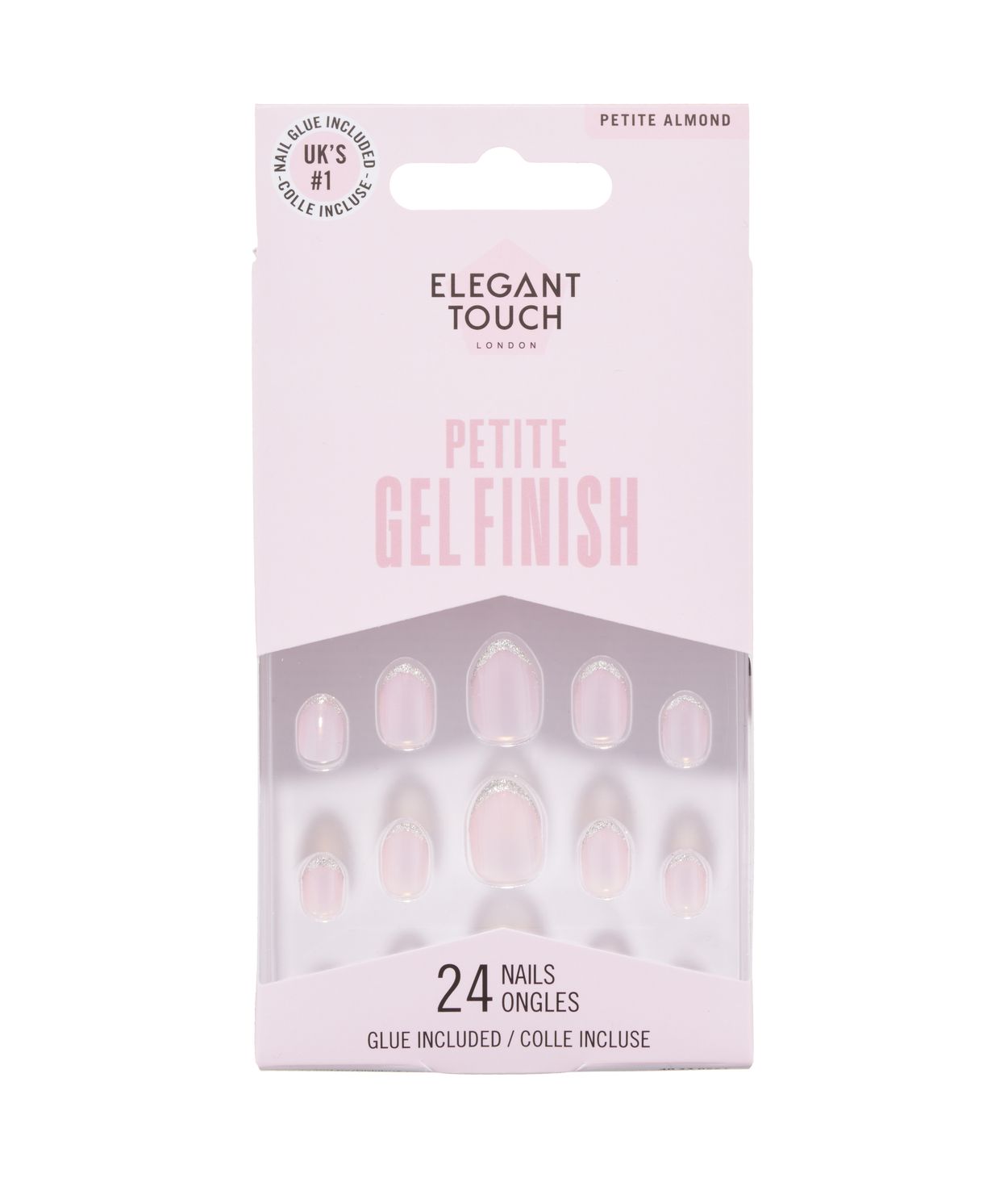 Elegant Touch Petite Gel Finish SparklingRose