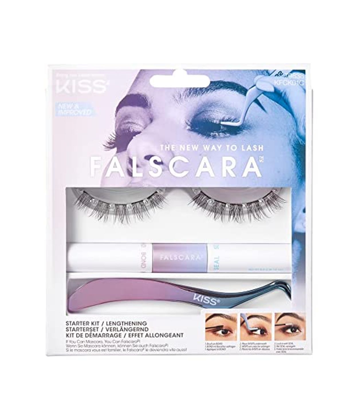 KISS Falscara Eyelash - Starter Kit