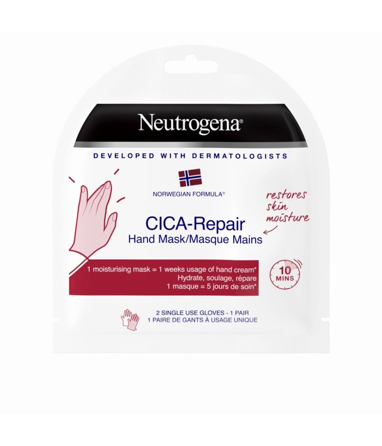 Neutrogena Cica Repair Hand Mask