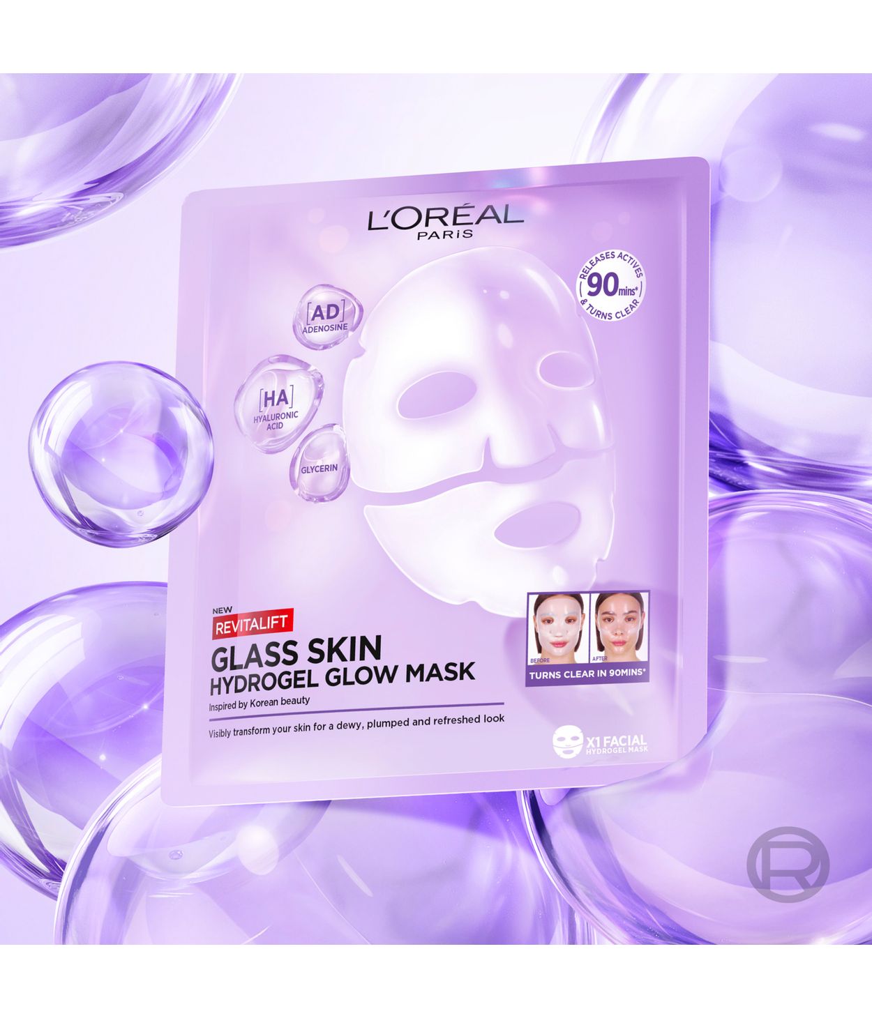 L'ORÉAL RL Filler Glass Skin Mask