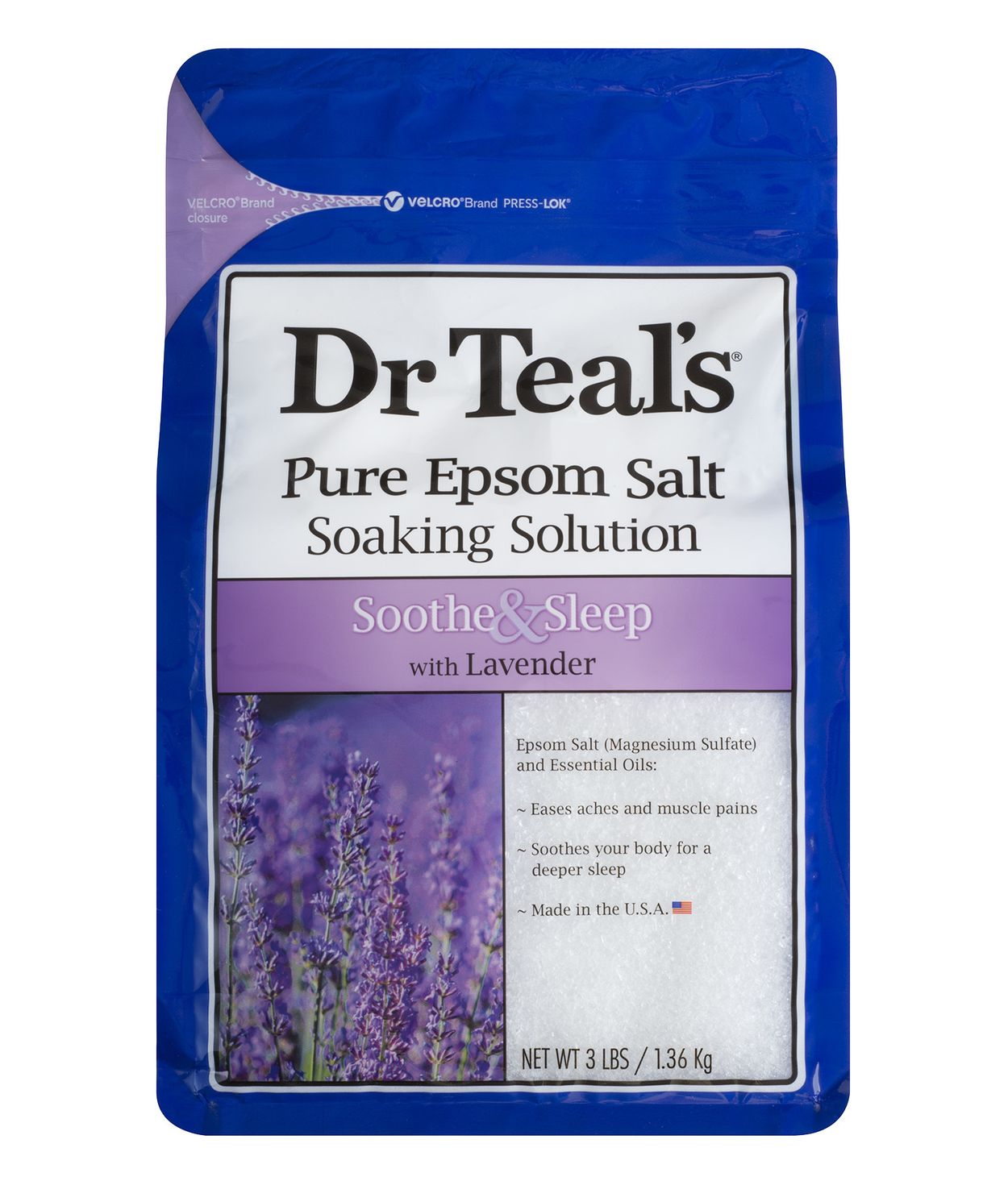 Dr.Teal's Epsom Salt Lavander 1,36kg