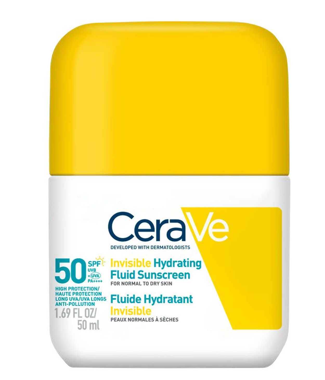 CeraVe Invisible Hydrating Fluid Sunscreen SPF50