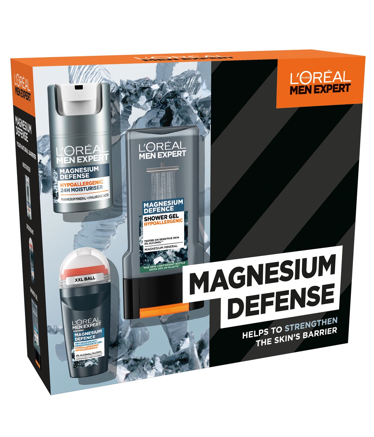L'ORÉAL MenExp Magnesium Defense Gjafasett