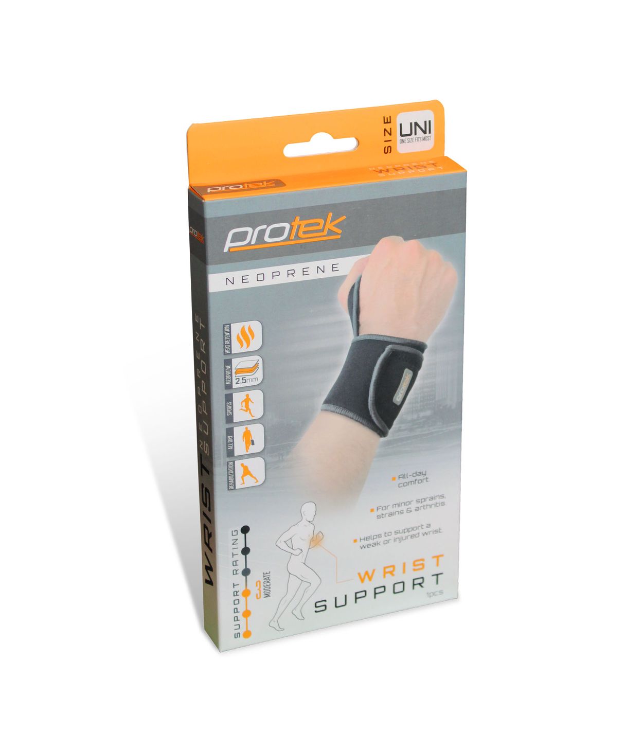 Protek Neoprene Wrist Support UNI 1stk