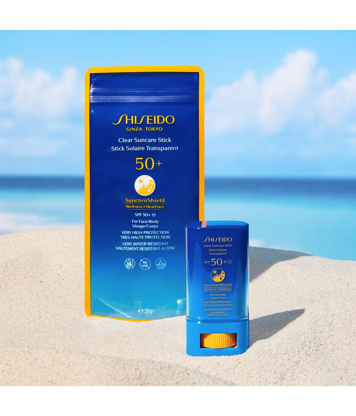 SHISEIDO Clear Suncare Stick SPF50+