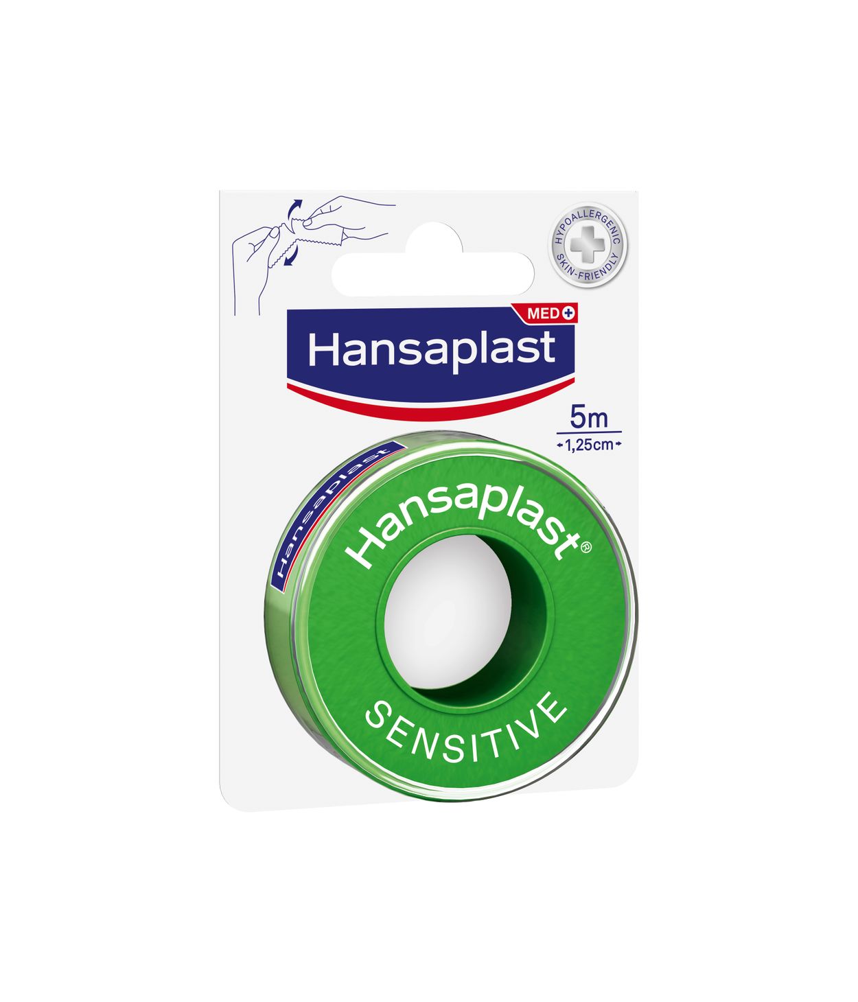 Hansaplast Med Sensitive 1,25cmx5m