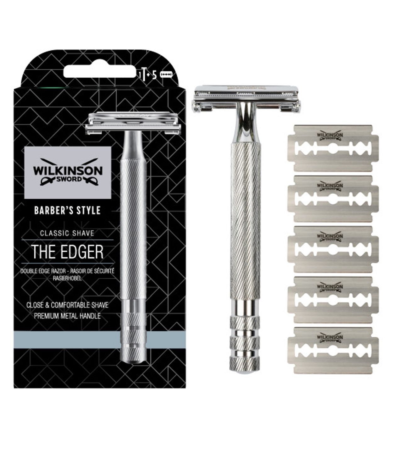 WILKINSON Classic/Double edge Rakvél+5 blöð kk