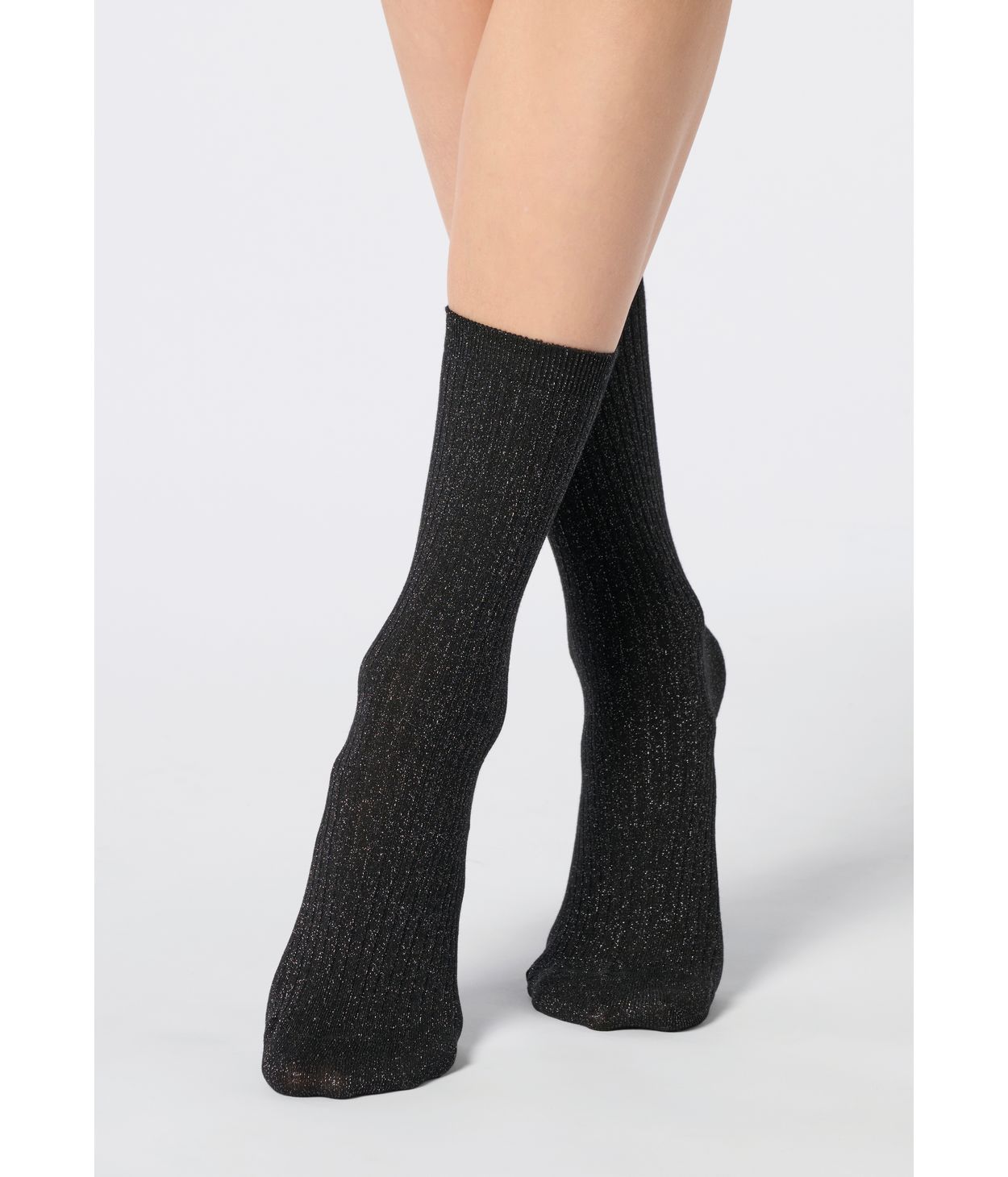 Oroblu Brilliant Rib Socks black OS