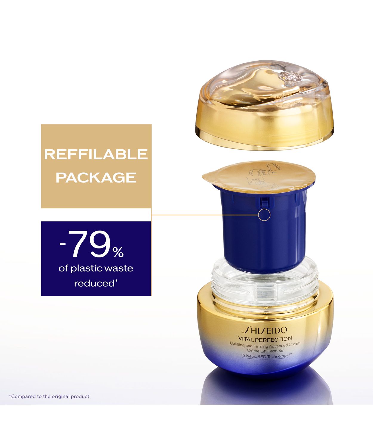 SHISEIDO VPN Advanced Cream Refill 50ml