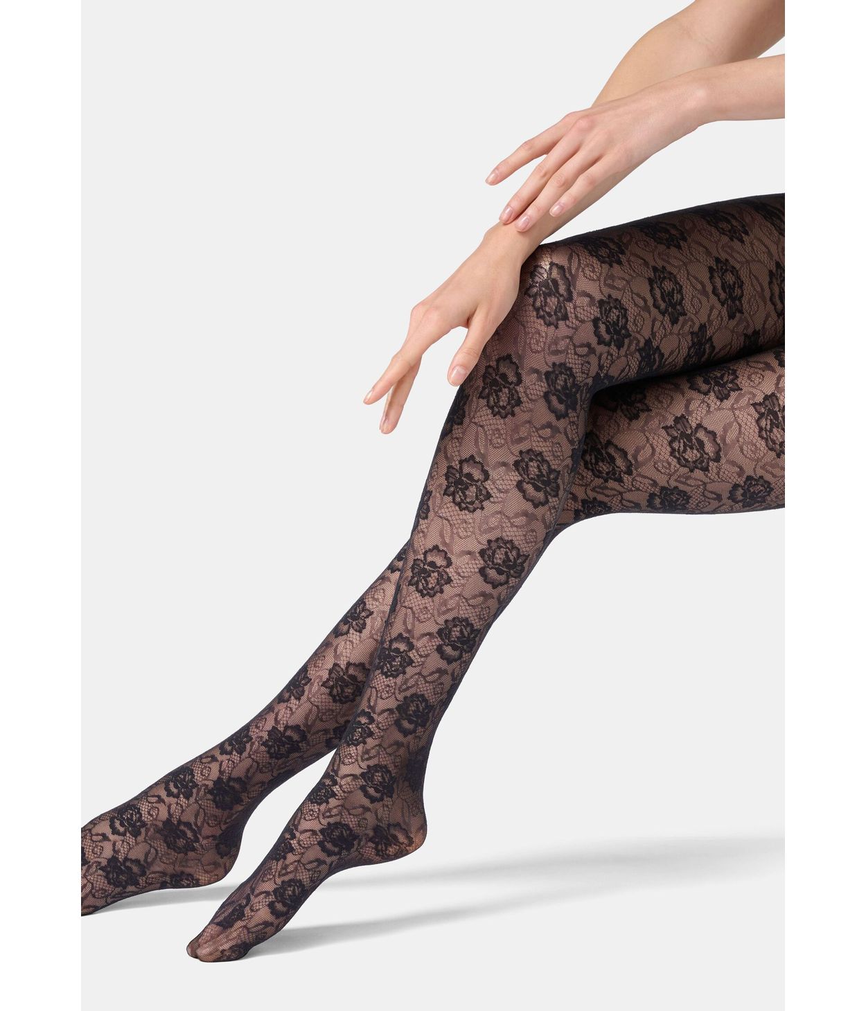 Oroblu Lace Allure tights Black