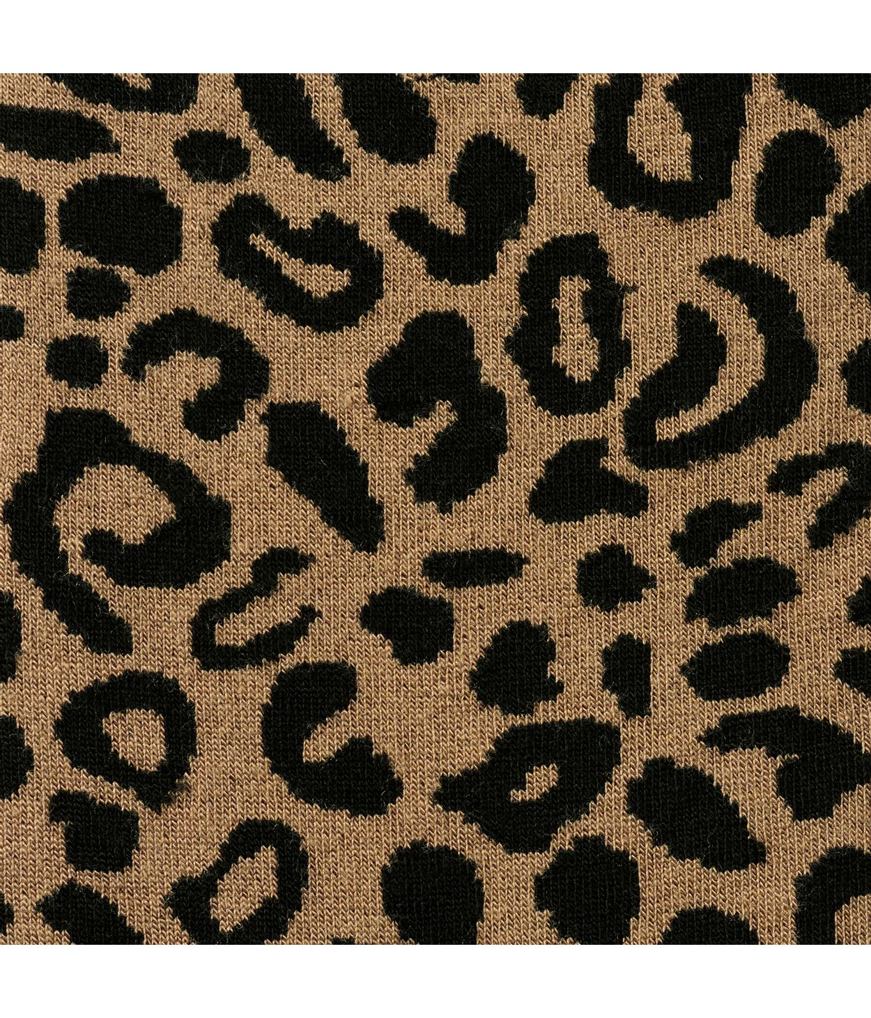 Oroblu Leopard Socks Camel