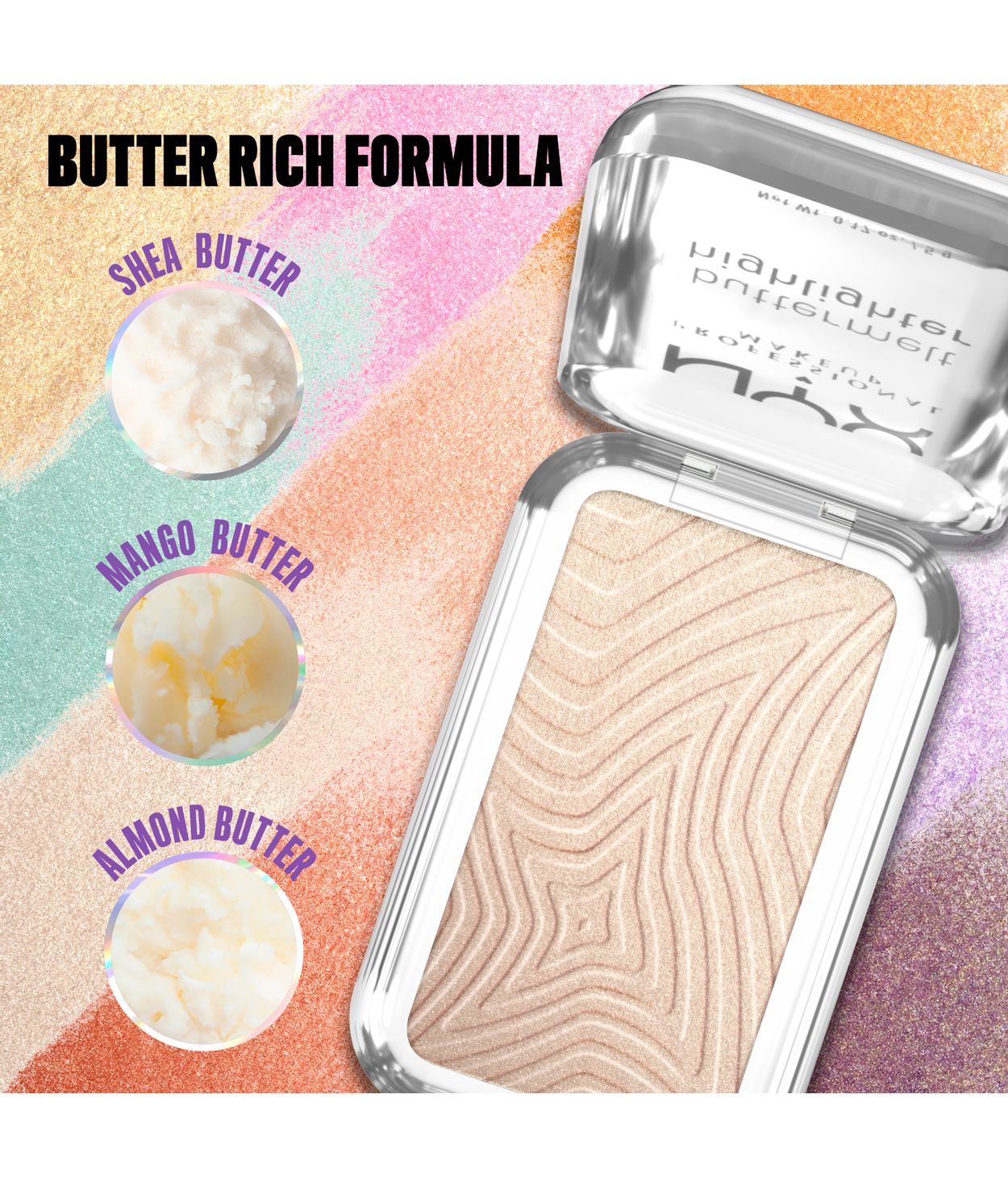 NYX Buttermelt highlighter 5g