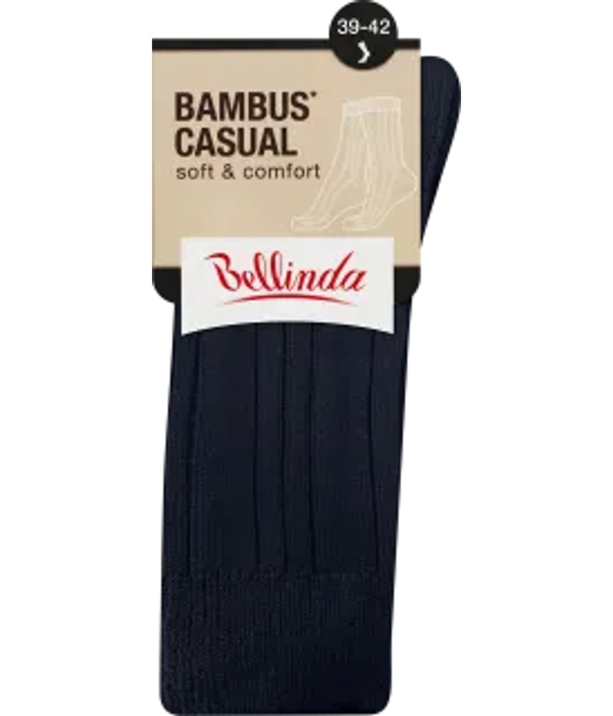 Bambus Casual Herra Svartir