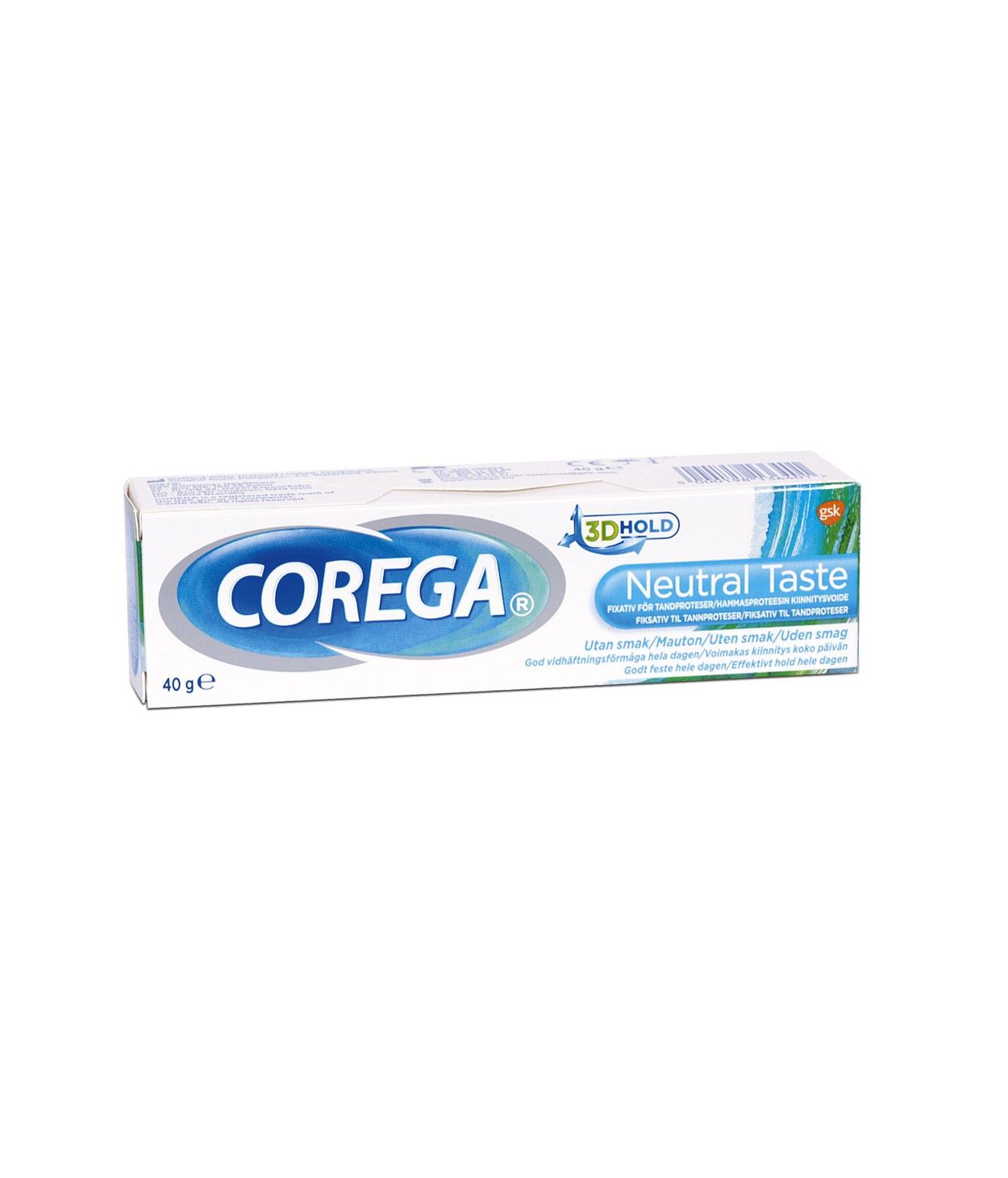 COREGA Tannlím Neutral Taste 40g