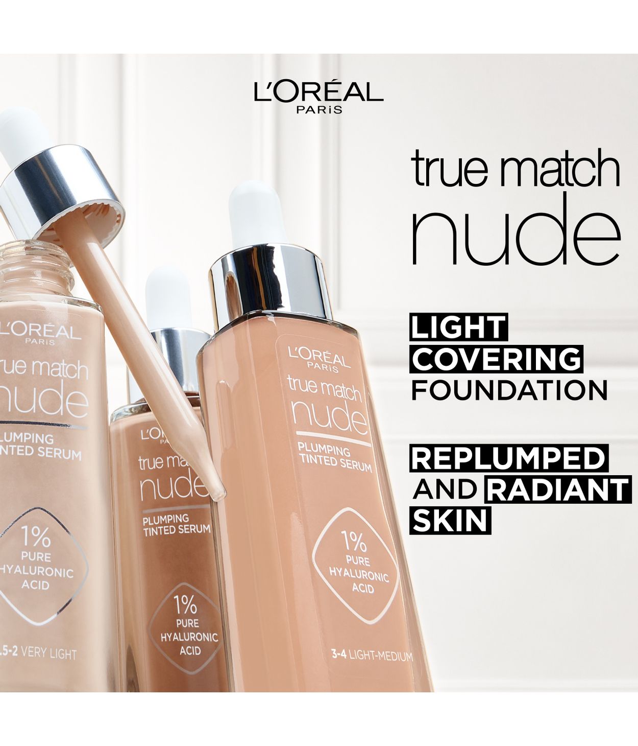 L'ORÉAL True Match Nude Plump Serum 