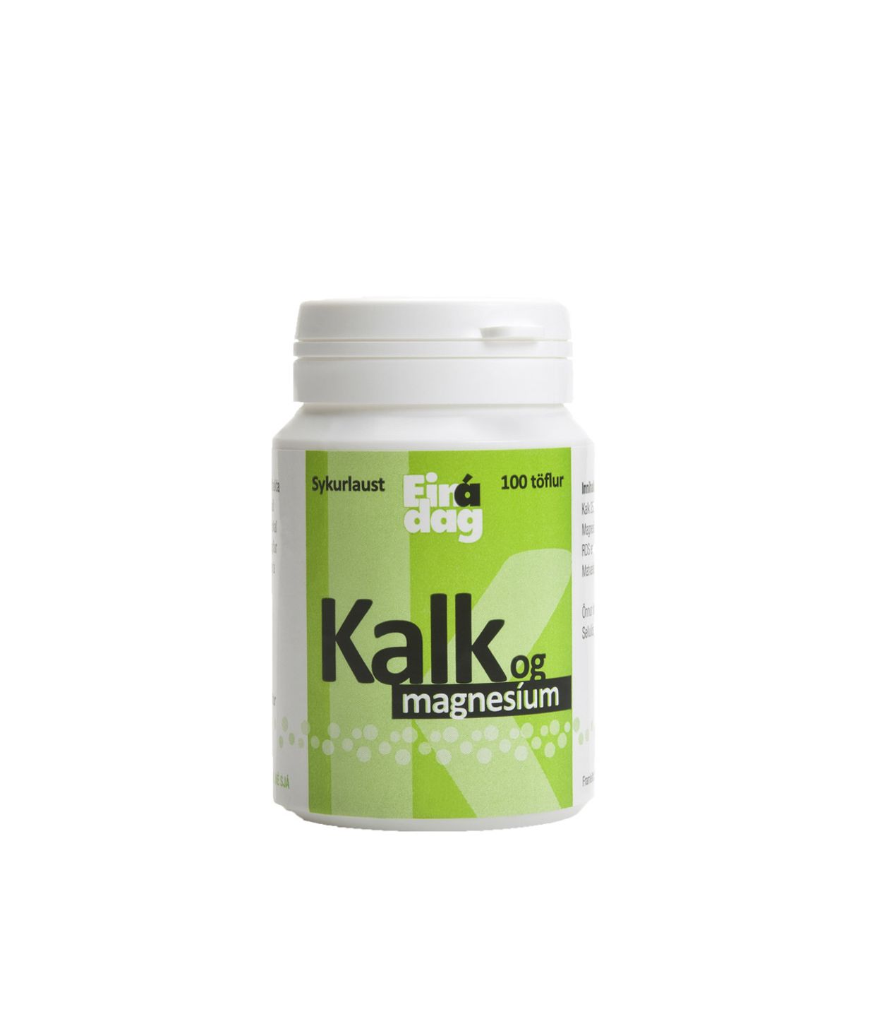 Ein á Dag Magnesíum+Kalk 60stk