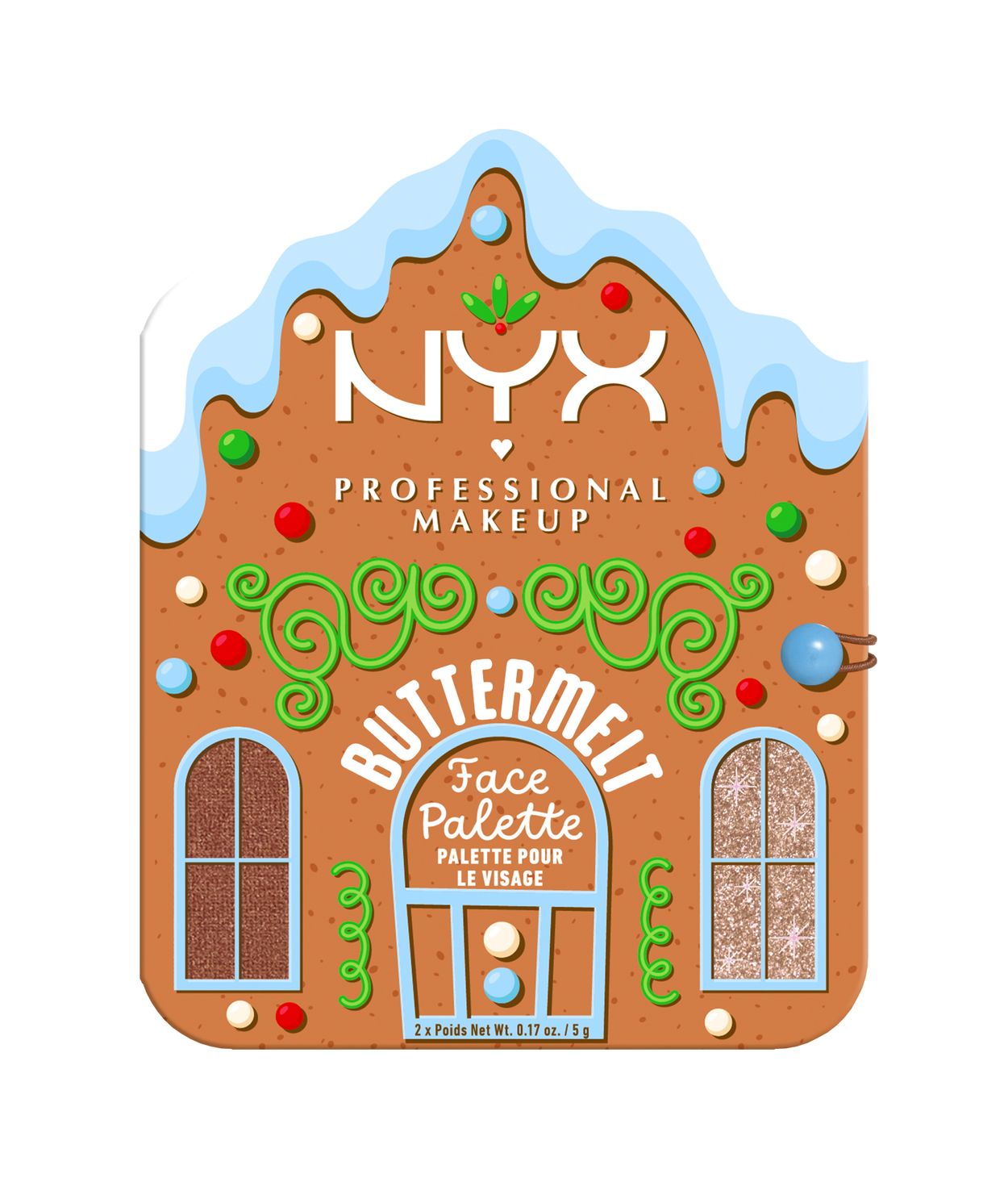 NYX Buttermelt Palette Bronz/High Deep