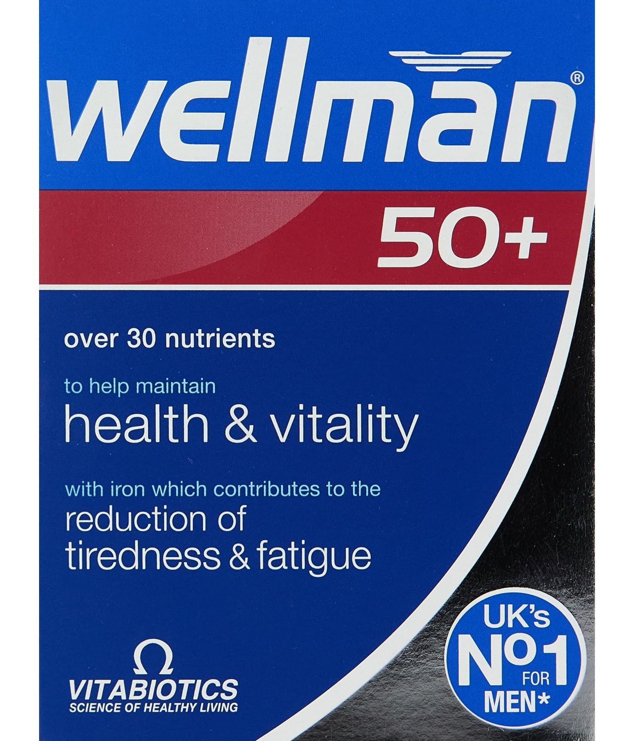 Vitabiotics Wellman 50+ 30stk