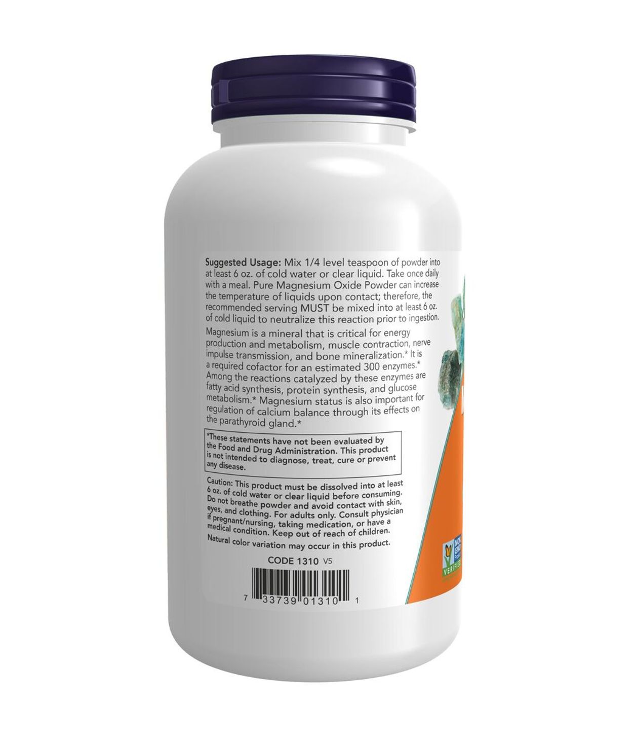 NOW Magnesium Oxide duft 227gr