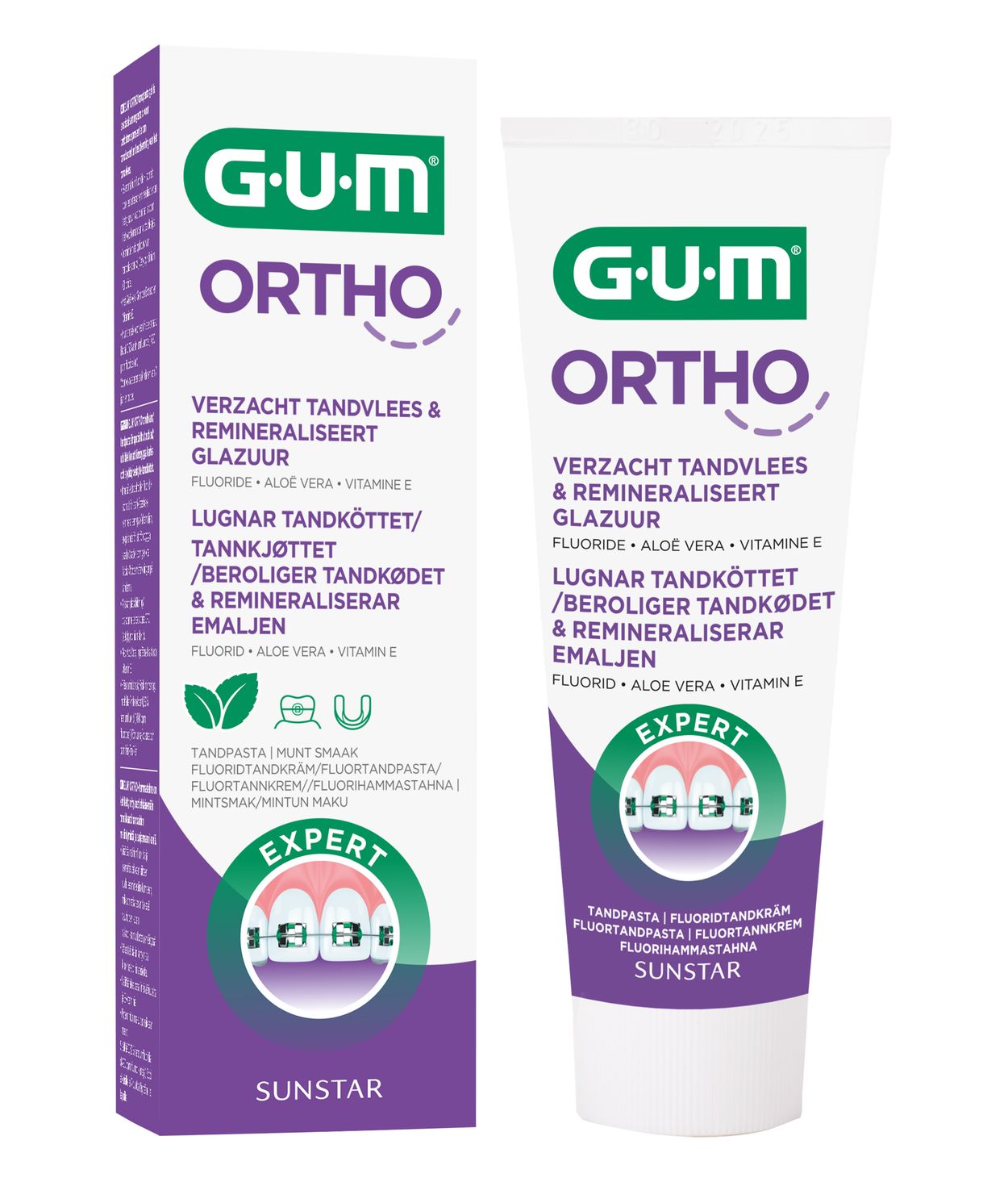 GUM Ortho Tannkrem f/Tannréttingar