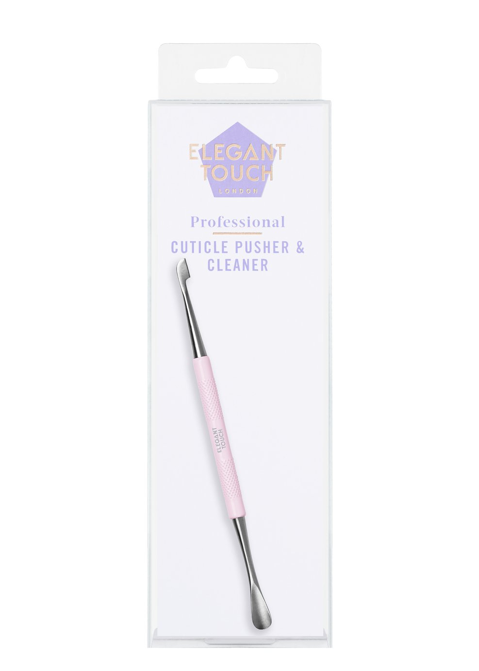 Elegant Touch Professiona Cuticle Pusher & Cleaner