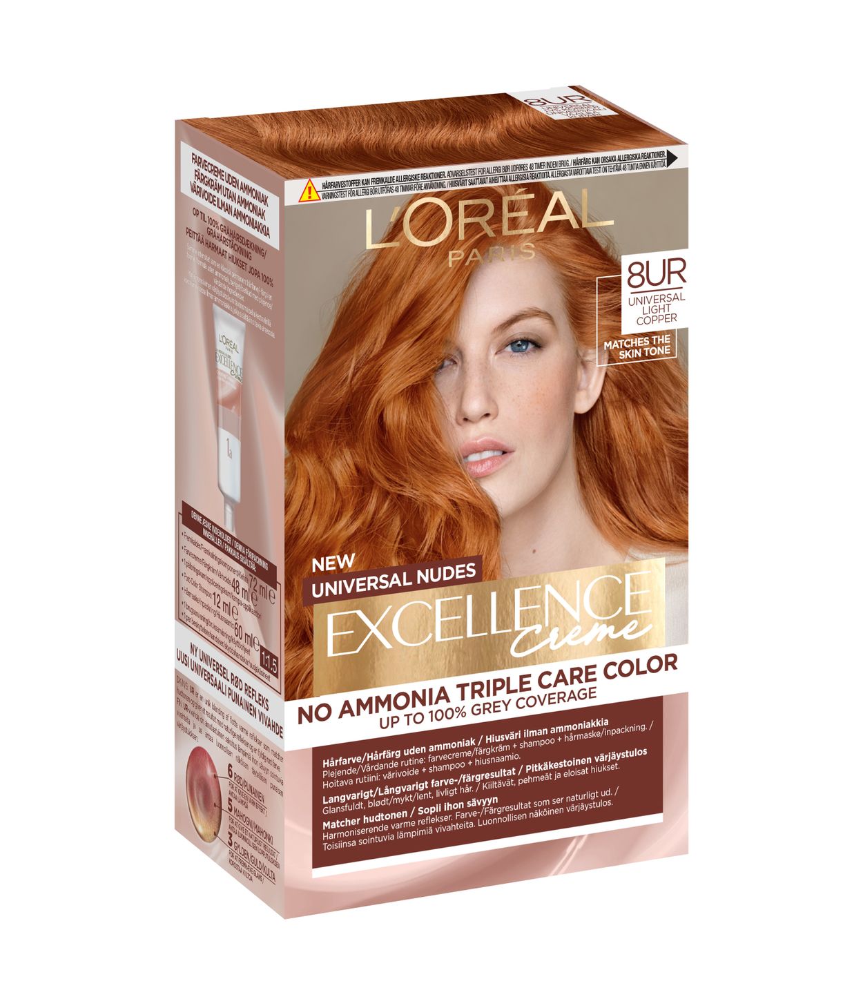 L'ORÉAL Excellence Universal Nude 8C Light Copper