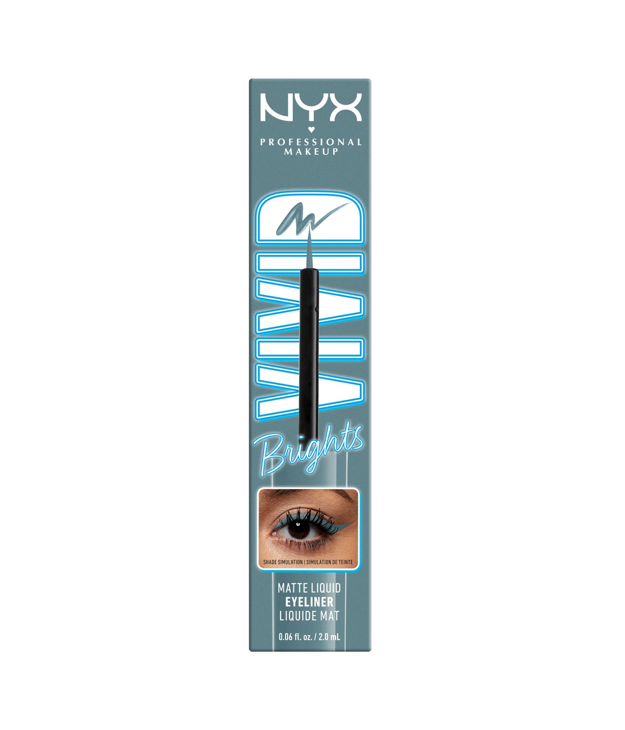 NYX Vivid Brights Liquid Liner 07 Lilac Link