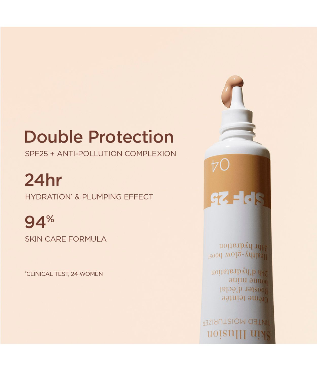 CLARINS Skin Illusion Tinted Moisturiser 