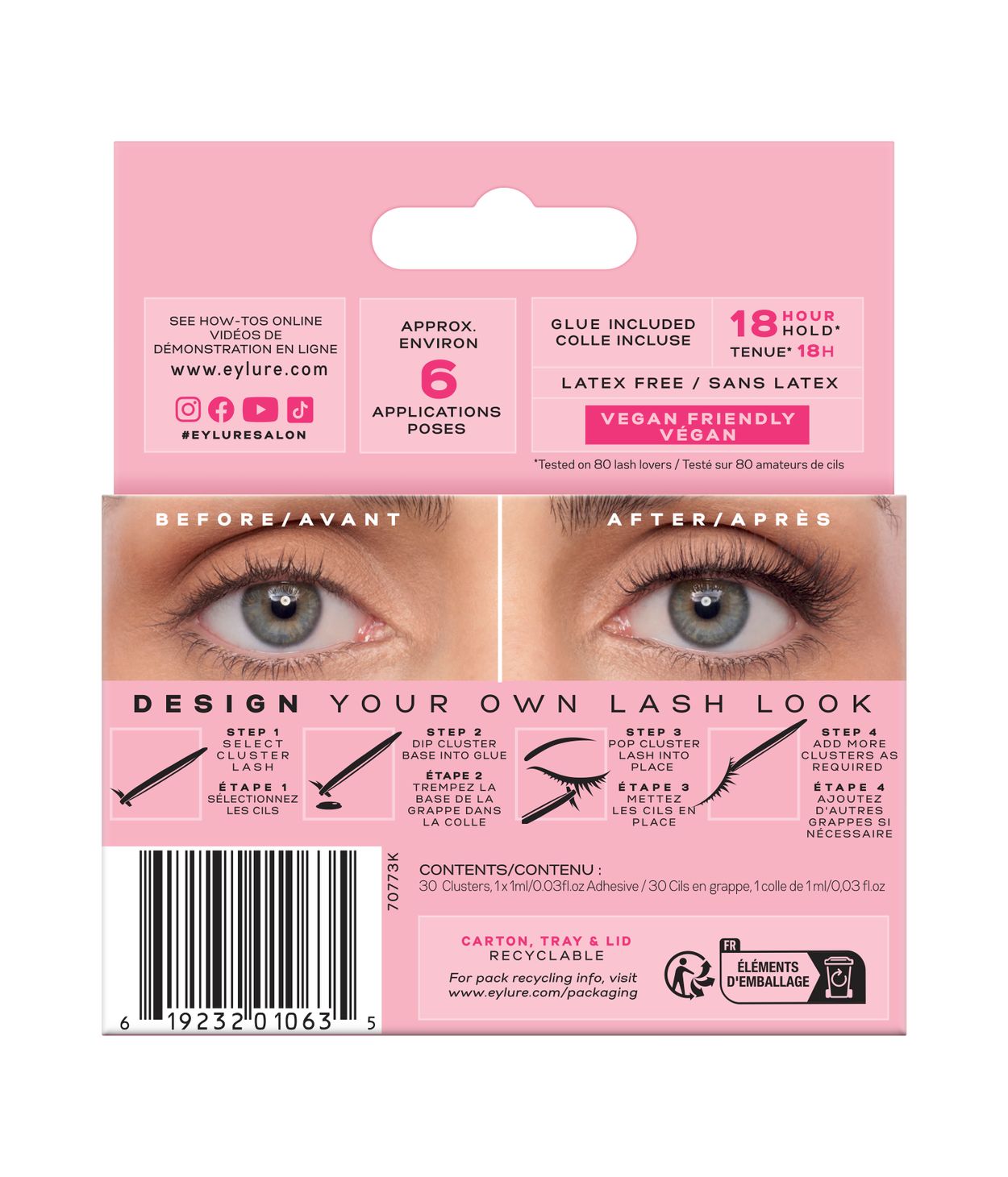 EYLURE Clusters Wispy