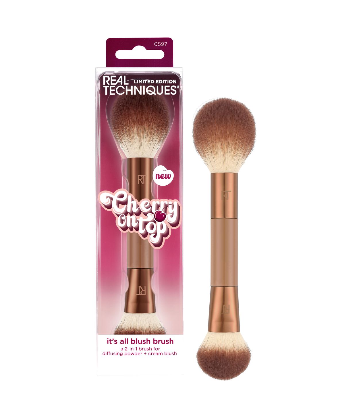 REAL TECHNIQUES CherryOnTop It's all Blush brush