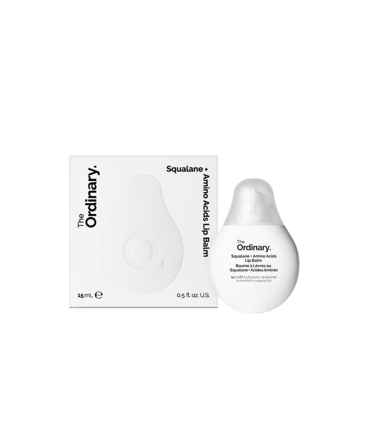 The Ordinary Squalane & Amino Acids Lip Balm 15ml